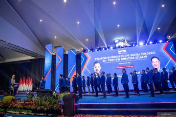 AHY Lantik 17 Pengurus DPC Partai Demokrat Se Sumatera