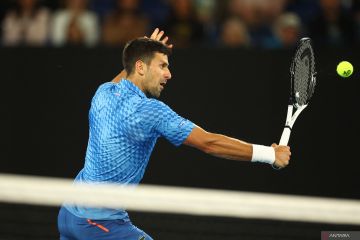 Djokovic atasi perlawanan Couacaud untuk tembus putaran ketiga