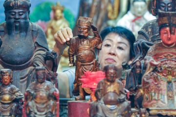 Persiapan Imlek di Bengkulu