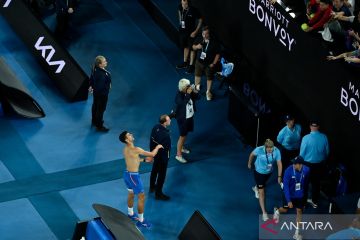 Djokovic tundukkan Dimitrov untuk melaju ke 16 besar Australian Open