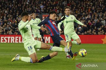 Gol semata wayang Pedri antar Barcelona tundukkan Getafe 1-0