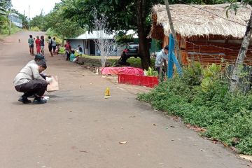 Polisi selidiki bukti sisa ledakan dekat rumah jurnalis Papua