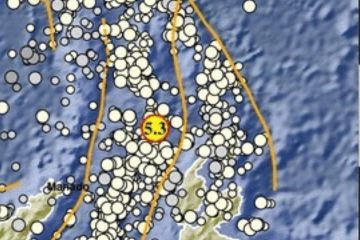 Deformasi batuan picu gempa magnitudo 5,7 di Melonguane