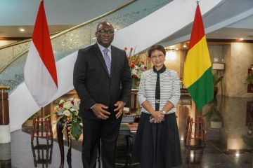 Menlu RI dan Menhub Guinea bahas peningkatan hubungan bilateral