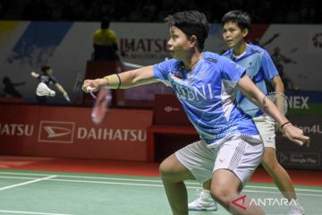 Apriyani/Siti Fadia melenggang ke babak 16 besar Indonesia Masters