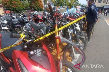 Polres Madiun Kota amankan 215 motor berknalpot "brong"