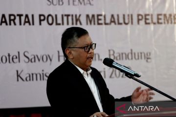 Hasto sebutkan 4 variabel terpenting pelembagaan parpol