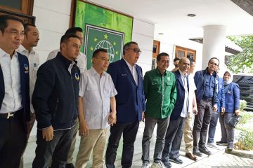 Anggota DPP NasDem sambangi Sekber Gerindra-PKB