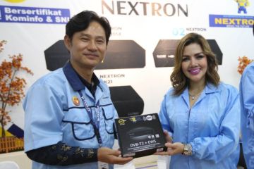 Nextron tawarkan STB bersertifikat Kemenkominfo dan garansi satu tahun