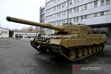 Kiriman 6 tank Leopard dari Spanyol menuju Ukraina