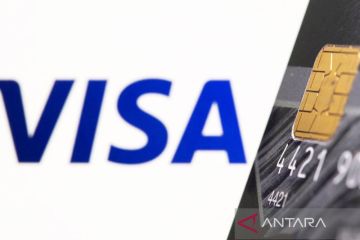 Pertumbuhan pendapatan Visa melambat, ekonomi sulit tekan pengeluaran