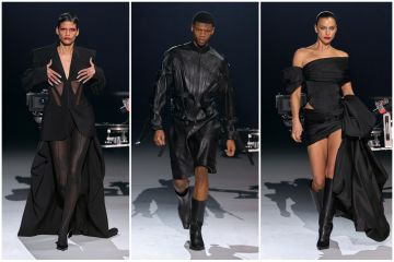 Mugler kembali ke "runway" dengan drama fesyen