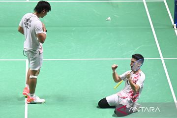 Kalahkan Hoki/Kobayashi, The Babies capai final Indonesia Masters