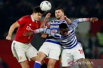 Kalahkan Reading, Manchester United lolos ke putaran kelima Piala FA