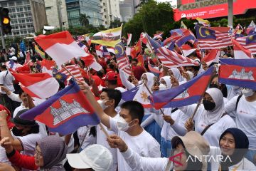 Meriahnya kick off keketuaan Indonesia dalam ASEAN 2023