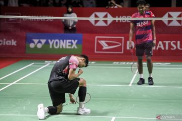 Jonatan Christie juara Indonesia Masters 2023