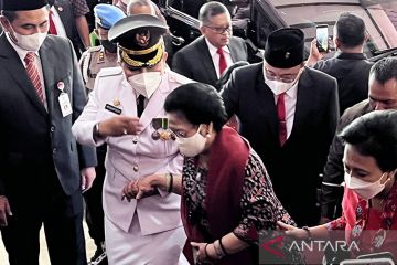 Megawati hadiri pelantikan Wali Kota Semarang