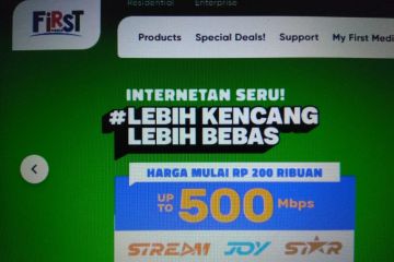 First Media kemas ulang paket layanan internet