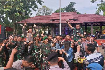 TNI-Polri gelar kegiatan jalin sinergisitas personel di Purwokerto