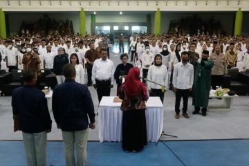 453 anggota PPS pemilu 2024 dilantik KPU Kota Bandung