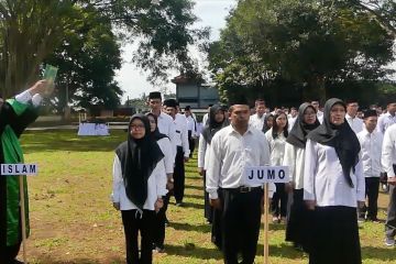 867 anggota PPS Temanggung dilantik jadi ujung tombak KPU