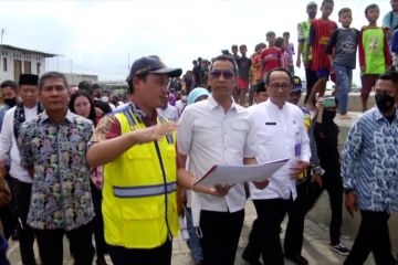 Pj Gubernur DKI minta warga jaga tanggul pantai Kalibaru