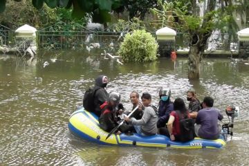 Polri jamin keamanan rumah warga yang ditinggal mengungsi saat banjir