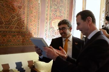 Presiden Suriah dan Menlu UEA bertemu, bahas kerja sama ekonomi
