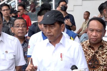 Jokowi dorong pembinaan bibit atletik dari tingkat sekolah