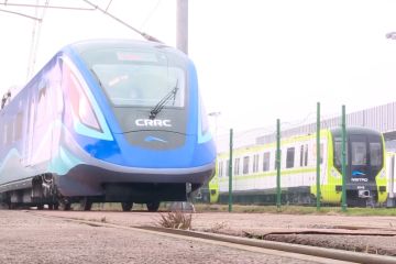Kereta bertenaga hidrogen China mulai beroperasi