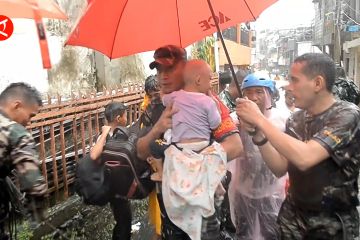 Manado banjir, Korem 131 Santiago bergerak bantu evakuasi warga