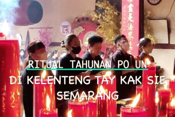 Menyimak ritual tahunan Po Un di Kelenteng Tay Kak Sie Semarang