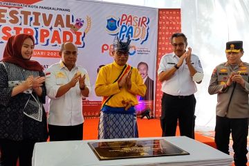 Moeldoko resmikan Amenitas Wisata Pasir Padi Pangkalpinang Babel