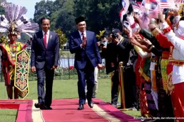 PM Malaysia Anwar Ibrahim temui Presiden Jokowi