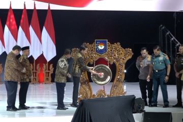 Presiden Jokowi buka Rakornas Kepala Daerah dan Forkopimda di Sentul