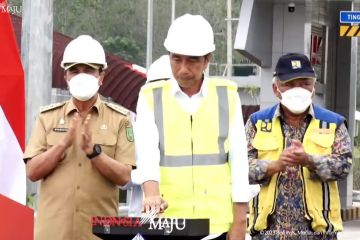 Presiden resmikan jalan tol Pekanbaru-Bangkinang sepanjang 30,9 km