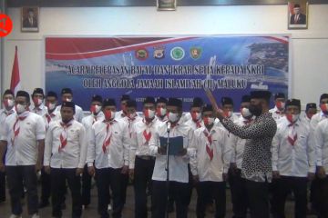 Puluhan anggota JI Maluku berikrar setia mengakui NKRI