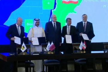 Qatar ikut Prancis dan Italia eksplorasi minyak dan gas di Lebanon