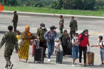 155 warga Oksibil Papua Pegunungan mengamankan diri ke Jayapura