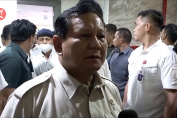 Prabowo merespons positif atas peluncuran program Pemuda Bela Negara