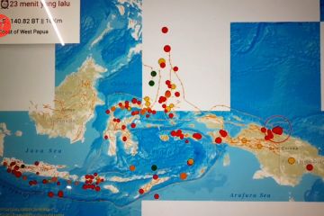 Selama 2022 Maluku Utara alami 1.470 kali gempa
