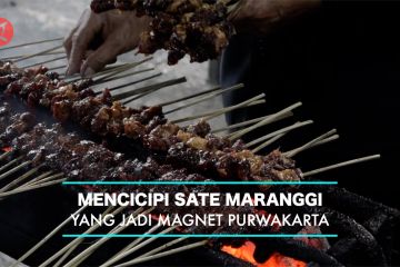 Mencicipi sate maranggi yang jadi magnet Purwakarta