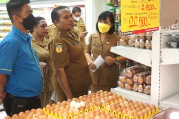 Tekan inflasi TPID kota Jayapura sidak kebutuhan bahan pokok