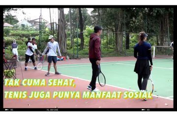 Tak cuma sehat, tenis juga punya manfaat sosial