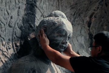 Warisan budaya Gua Longmen di China dipugar secara digital