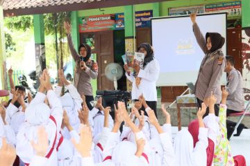 Polres Bantul edukasi siswa SD terkait isu penculikan anak