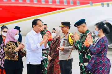 Presiden Joko Widodo lakukan kunjungan kerja ke Bali