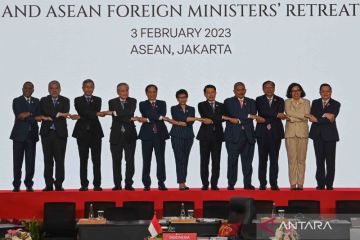 Indonesia diskusikan upaya akhiri krisis Myanmar bersama menlu ASEAN