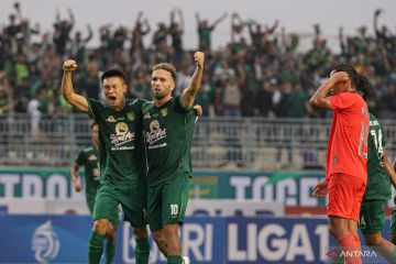 Liga 1 : Persebaya Surabaya kalahkan Borneo FC 3-2