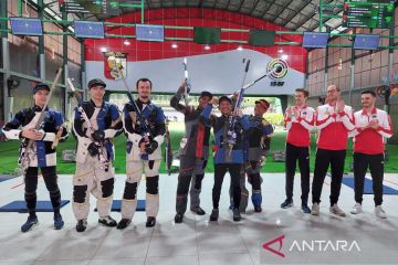 Fathur dkk. sumbang emas kedua untuk Indonesia di ISSF World Cup 2023